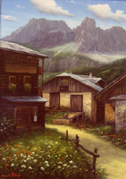 Paesaggio di montagna