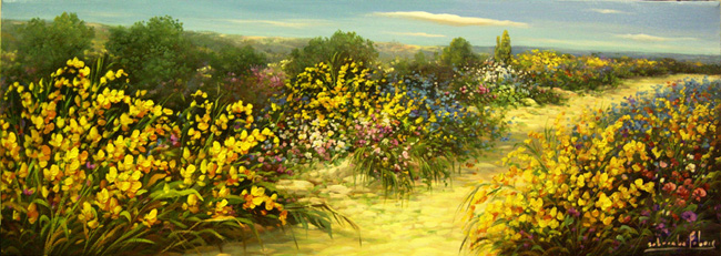 Sentiero di collina